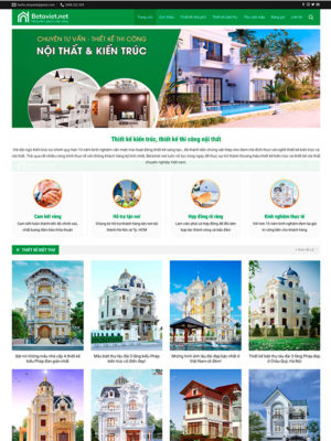 Mẫu web xây dựng 2